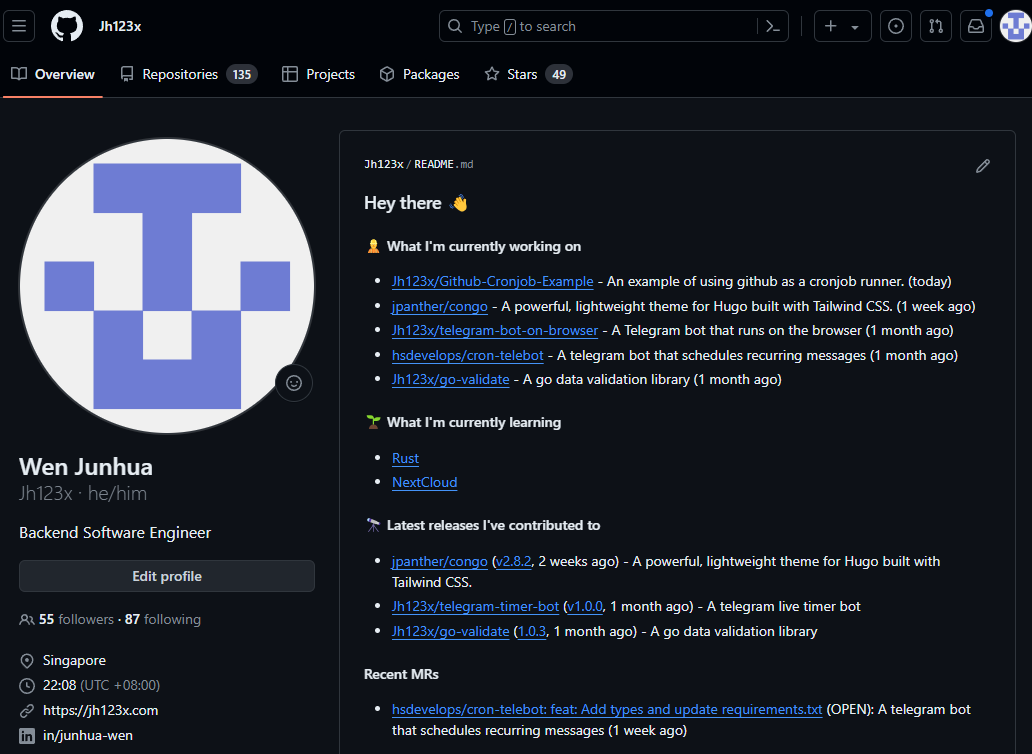 Github Profile