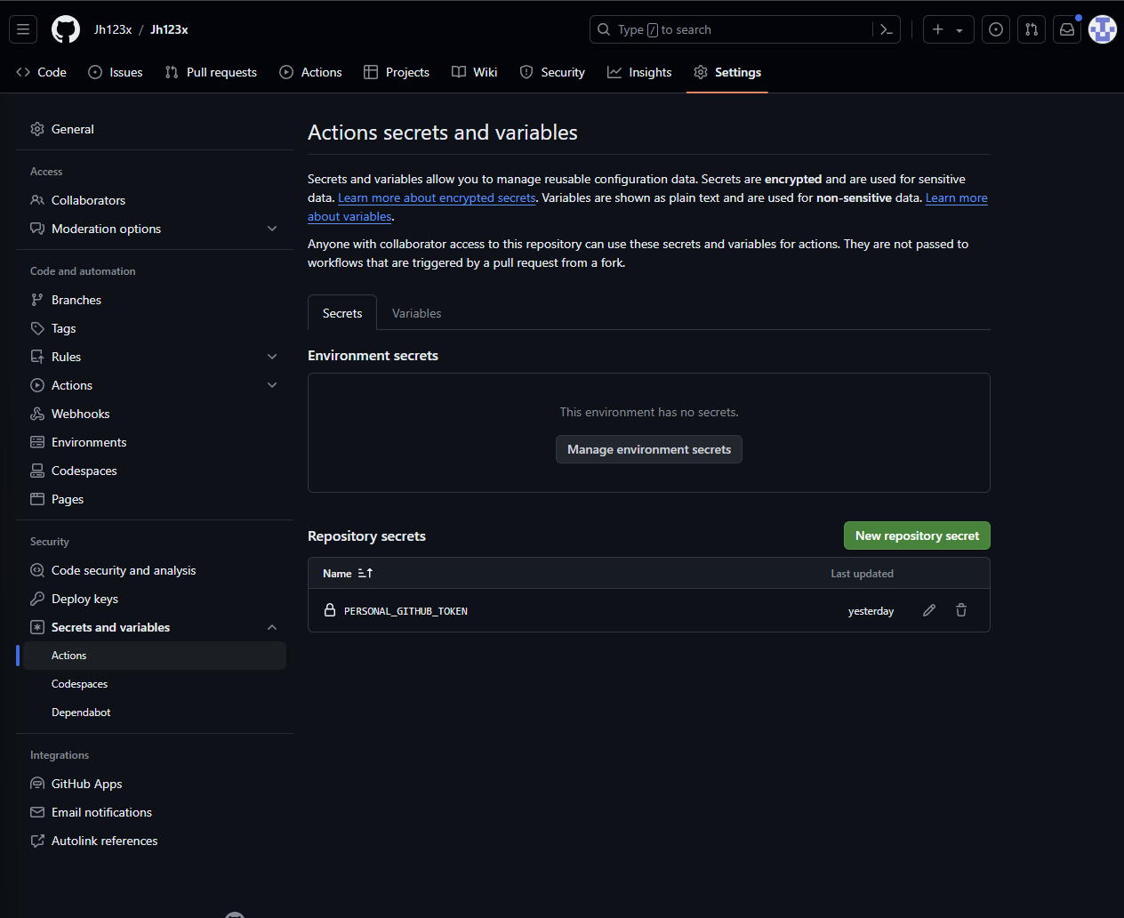 Repository Page